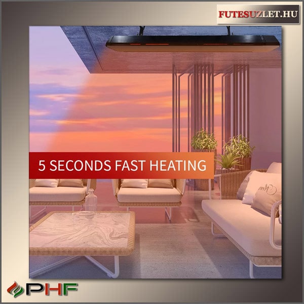 8. INFRA TERASZFŰTÉS