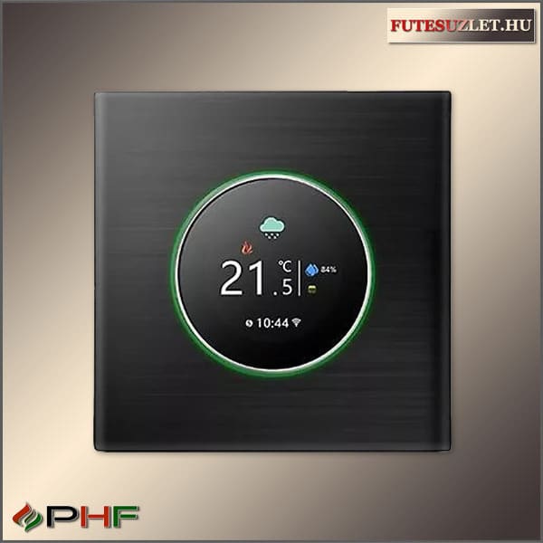 beca wifi duplaszenzoros termosztát fekete