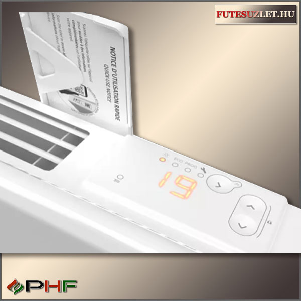 solius neo digital vertikális infra fűtőpanel termosztátja