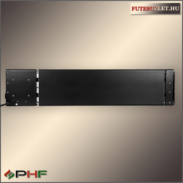 Infra hősugárzó, QHB-32R hátoldala