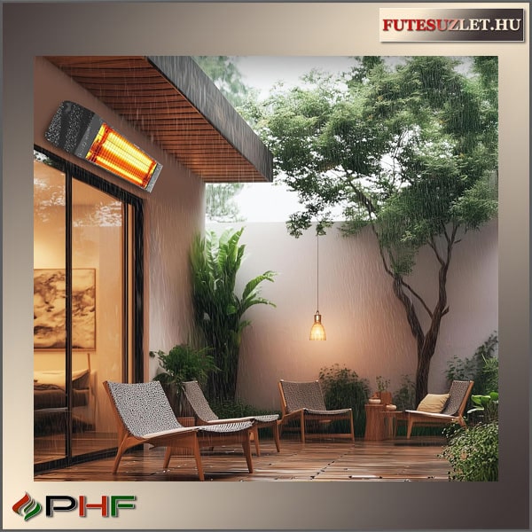 teraszfűtő infra hősugárzó